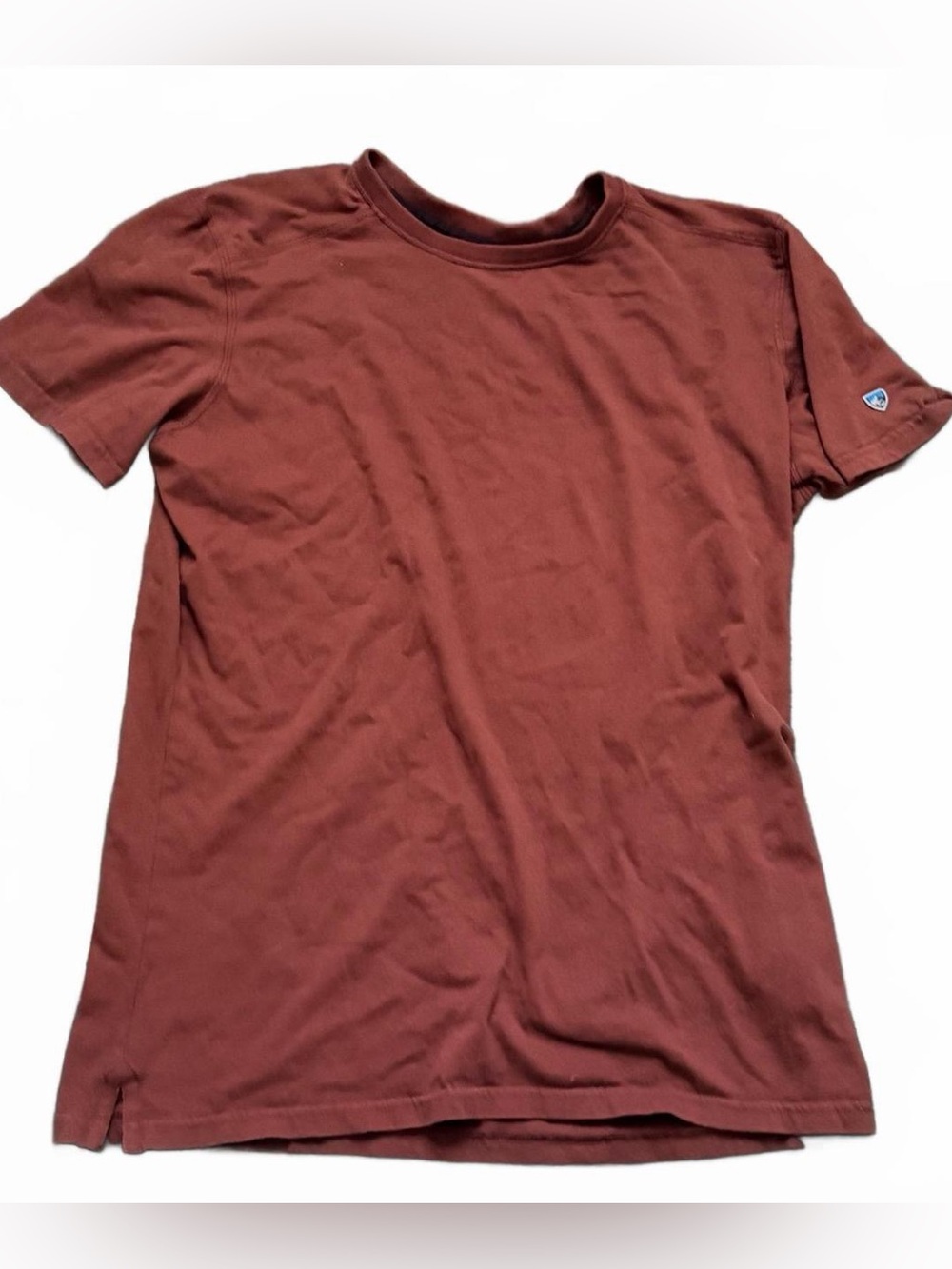 Kuhl Classic Crewneck T‑Shirt in Rust Brown